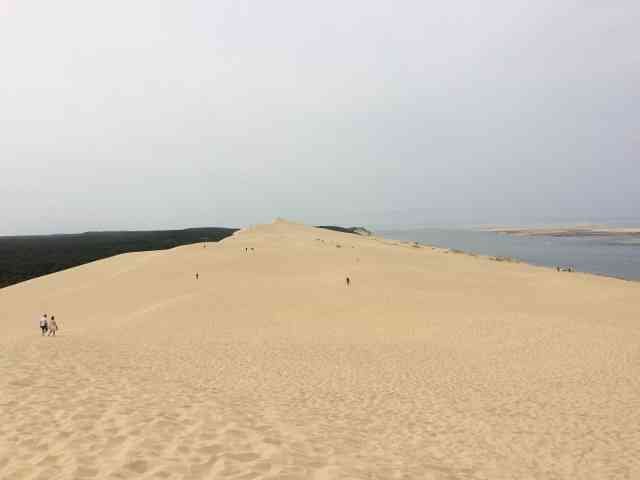 The Pilat Dune in S.W.France .. the highest and longest sand dune in Europe.